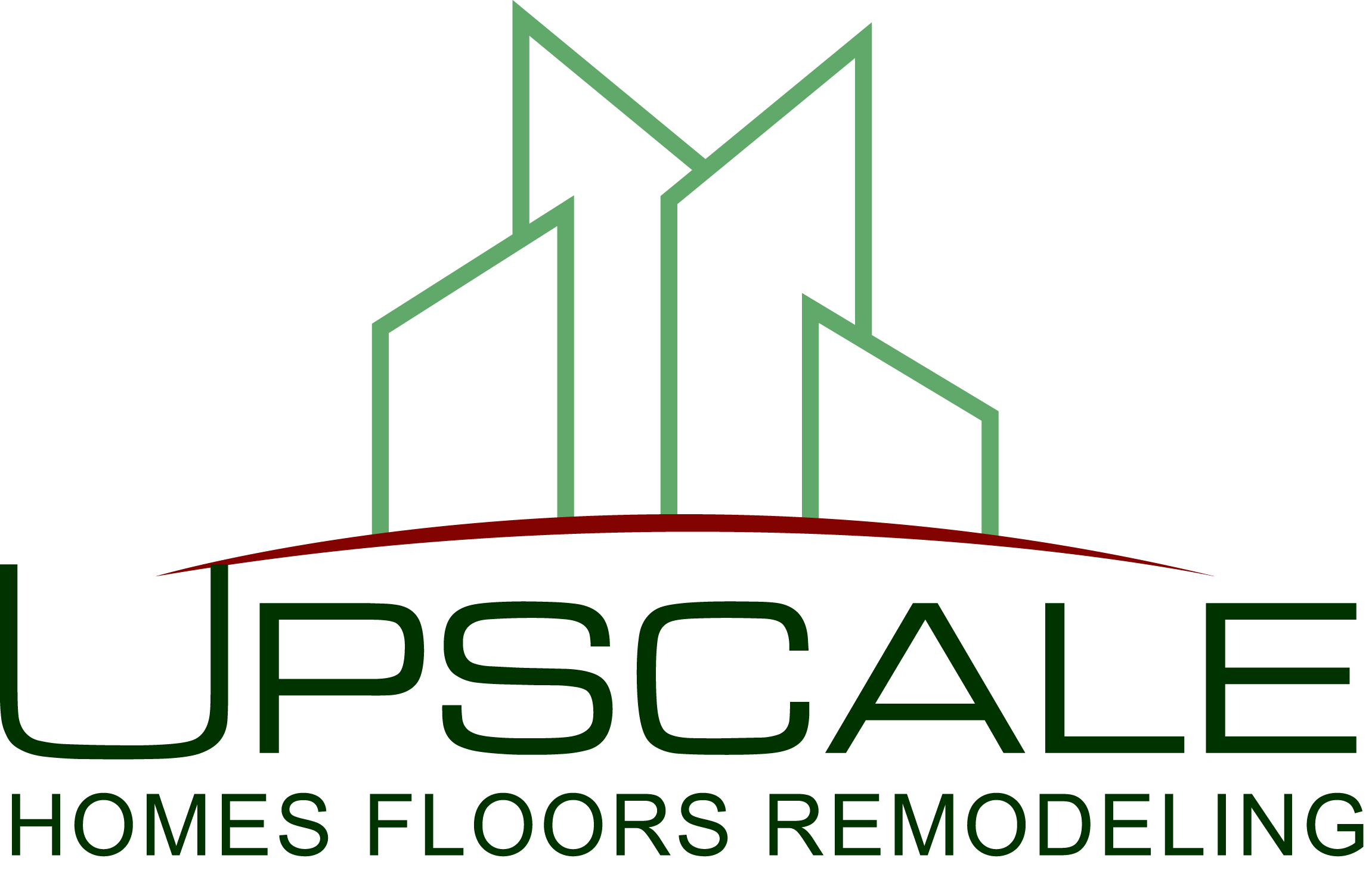 Upscale Home Remodeling Logo